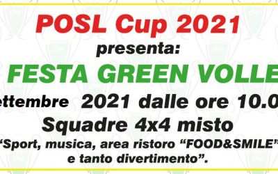 GREEN VOLLEY POSL 2021: terza edizione – 12 Settembre 2021